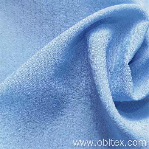 OBL22-C-061 Polyester Imitation Linen For Dress